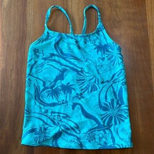 Athleta Girl Tankini 8 10 medium swimsuit set